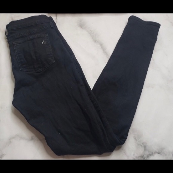Rag & Bone Cat Mid-Rise Jeans - Picture 3 of 3